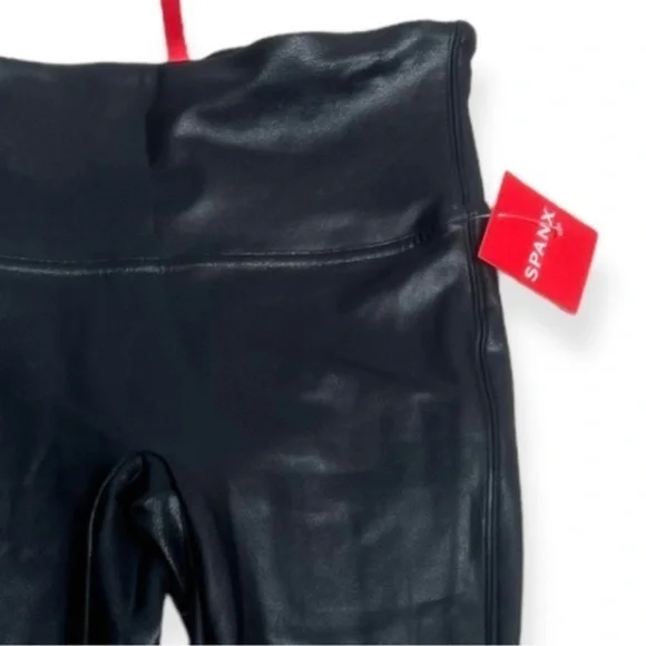 Spanx size S black Faux Leather Leggings - Picture 6 of 9